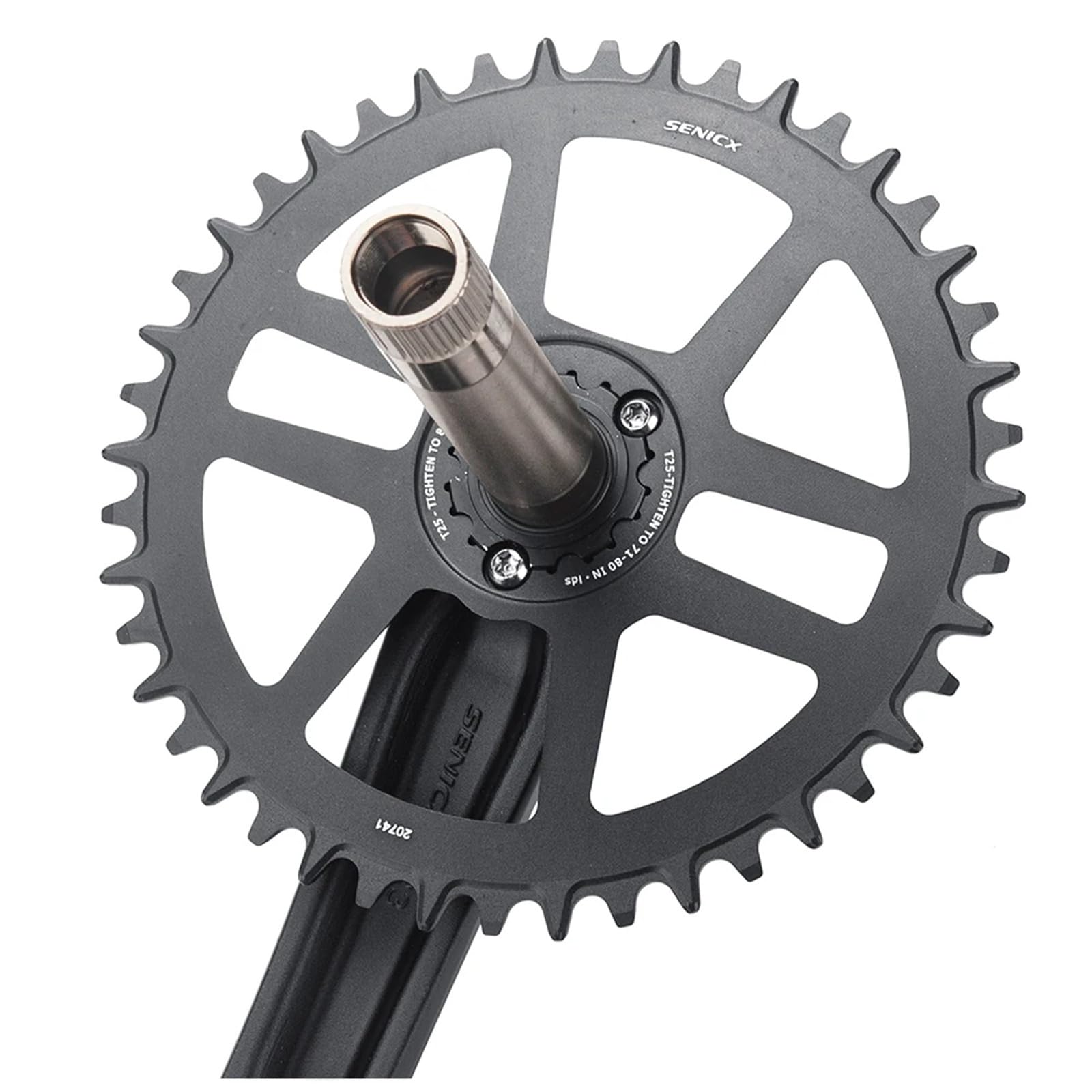 Amazon.co.jp: SENICX PR3 グラベルバイククランクセット 40T/42T/44T